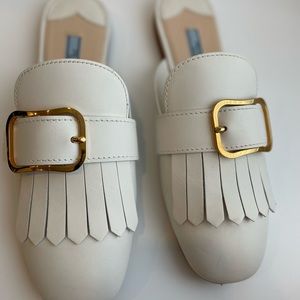 Prada slide on Mules